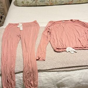 Eberjey Blush Pink Pajama Set